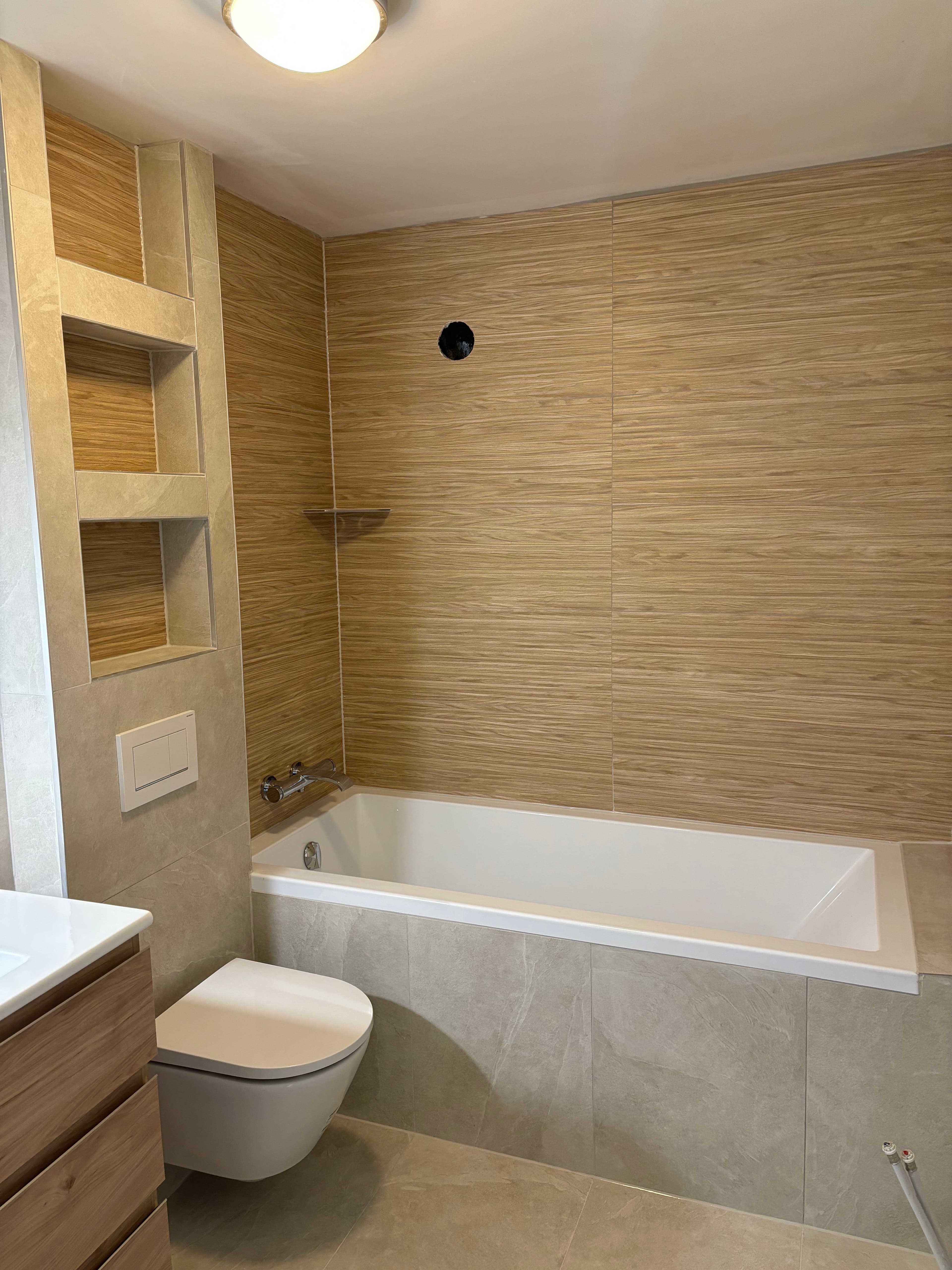 Rénovation complète de salle de bains