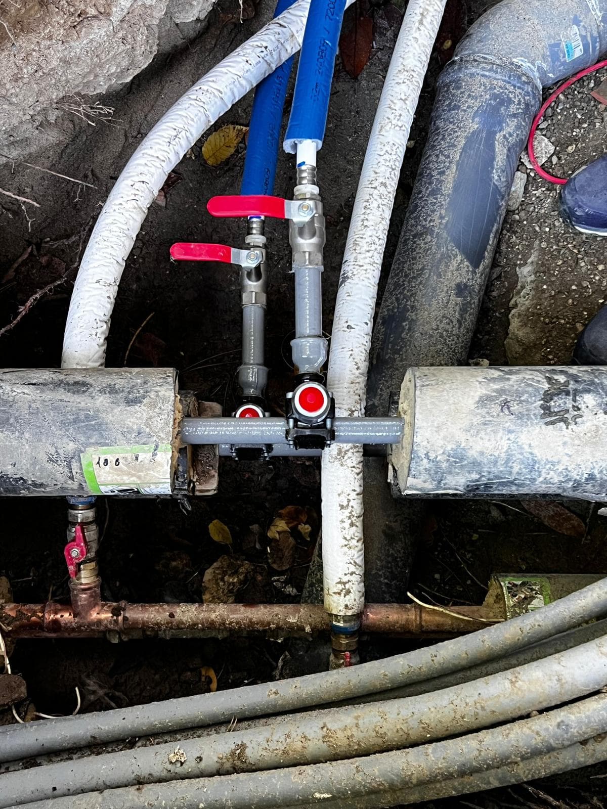 Installation de chauffage centrale