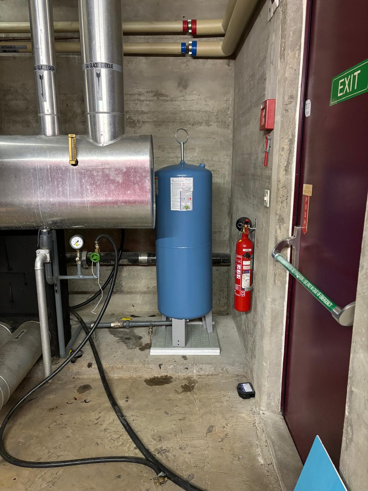 Installation de chauffage centrale