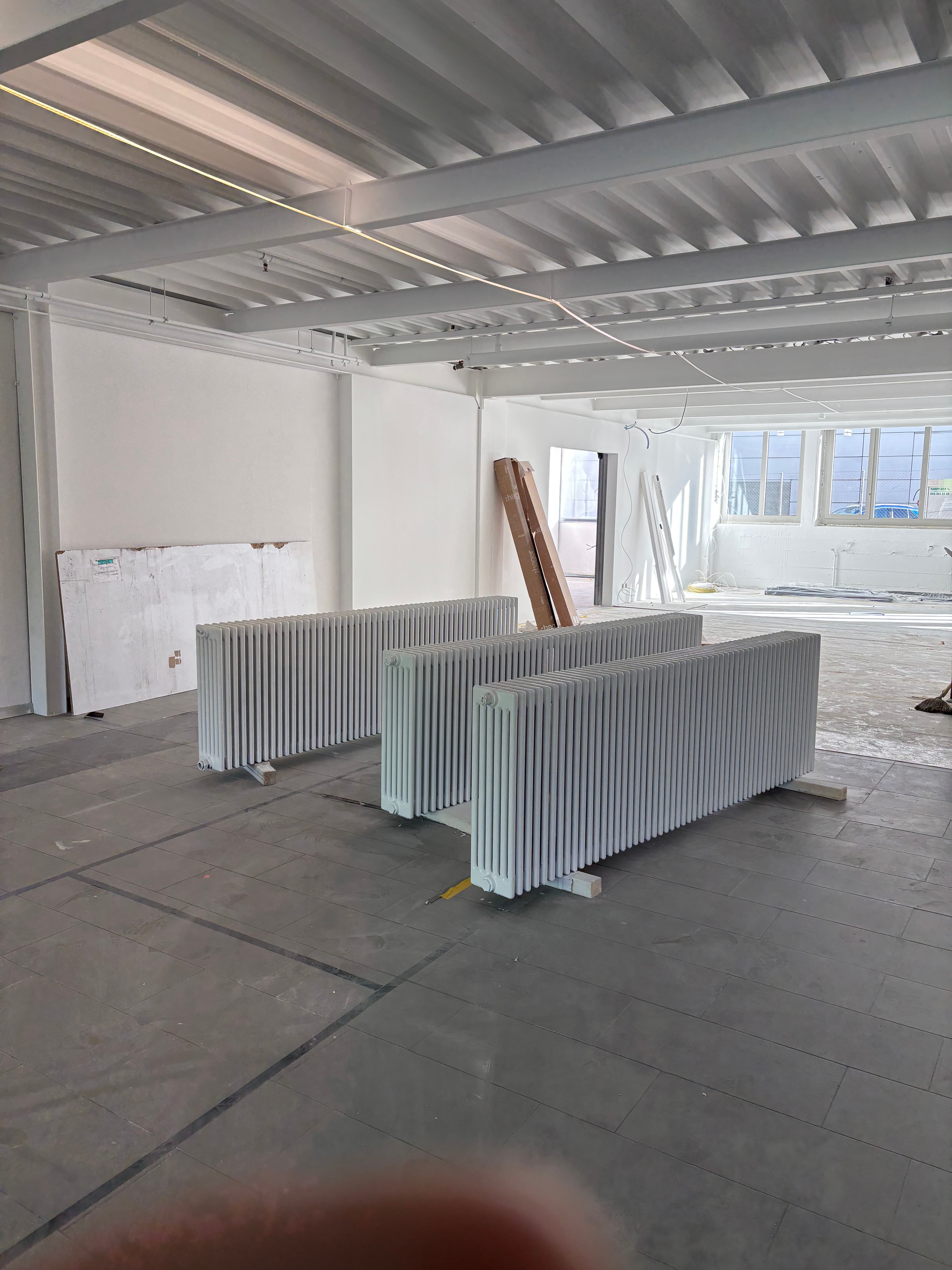 Installation de radiateurs