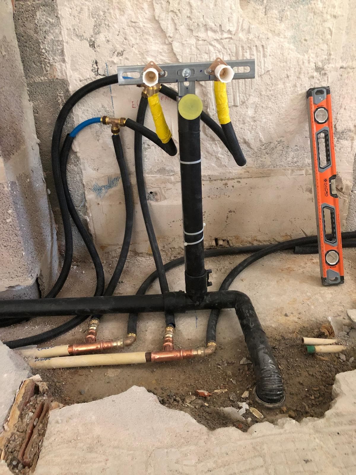 Installation tuyauterie sanitaire