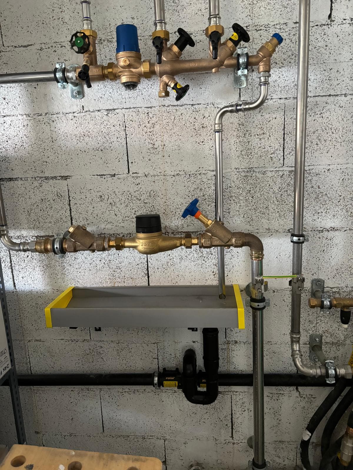 Installation tuyauterie sanitaire